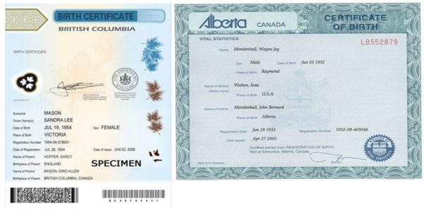 Canada Apostille